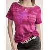 image:imageRoseSeek Womens Off The Shoulder Tops Gothic Graphic Tee Y2k Grunge Outfits Vintage Summer Going Out TopsHot Pink