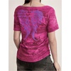 image:imageRoseSeek Womens Off The Shoulder Tops Gothic Graphic Tee Y2k Grunge Outfits Vintage Summer Going Out TopsHot Pink