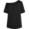 image:imageRoseSeek Womens Off The Shoulder Tops Gothic Graphic Tee Y2k Grunge Outfits Vintage Summer Going Out TopsPrint Black