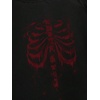 image:imageRoseSeek Womens Off The Shoulder Tops Gothic Graphic Tee Y2k Grunge Outfits Vintage Summer Going Out TopsPunk Black