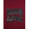 image:imageRoseSeek Womens Off The Shoulder Tops Gothic Graphic Tee Y2k Grunge Outfits Vintage Summer Going Out TopsPure Burgundy