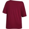 image:imageRoseSeek Womens Off The Shoulder Tops Gothic Graphic Tee Y2k Grunge Outfits Vintage Summer Going Out TopsPure Burgundy