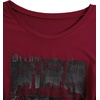 image:imageRoseSeek Womens Off The Shoulder Tops Gothic Graphic Tee Y2k Grunge Outfits Vintage Summer Going Out TopsPure Burgundy