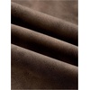 image:imageRoseSeek Womens PU Leather Ruched Bodycon Dresses Mock Neck Sleeveless Zipper Mini Tank DressBrown