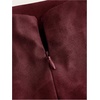 image:imageRoseSeek Womens PU Leather Ruched Bodycon Dresses Mock Neck Sleeveless Zipper Mini Tank DressBurgundy