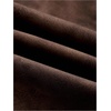 image:imageRoseSeek Womens PU Leather Ruched Bodycon Dresses Mock Neck Sleeveless Zipper Mini Tank DressCoffee Brown