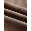 image:imageRoseSeek Womens PU Leather Ruched Bodycon Dresses Mock Neck Sleeveless Zipper Mini Tank DressMocha Brown