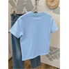 image:imageRoseSeek Womens Rhinestone Sequin Bowknot Graphic Tees Short Sleeve Crewneck Summer Tops Going Out T ShirtLight Blue