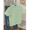 image:imageRoseSeek Womens Rhinestone Sequin Bowknot Graphic Tees Short Sleeve Crewneck Summer Tops Going Out T ShirtMint Green