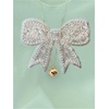 image:imageRoseSeek Womens Rhinestone Sequin Bowknot Graphic Tees Short Sleeve Crewneck Summer Tops Going Out T ShirtMint Green