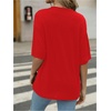 image:imageRoseSeek Womens Rhinestone Sequin Bowknot Graphic Tees Short Sleeve Crewneck Summer Tops Going Out T ShirtRed