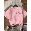 image:imageRoseSeek Womens Sea Otter Print Graphic Tees Cute Short Sleeve Crew Neck Casual Summer T ShirtsLight Pink