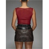 image:imageRoseSeek Womens Sheer Mesh Tank Top Sleeveless Slim Fit Fitted Summer Shirts Going Out TopsRed