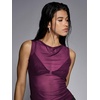image:imageRoseSeek Womens Sheer Mesh Tank Top Sleeveless Slim Fit Fitted Summer Shirts Going Out TopsRed Violet