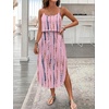 image:imageRoseSeek Womens Spaghetti Strap Tie Dye Cami Sun Dress Beach Midi Summer Dresses Resort Wear Vacation OutfitsDusty Purple