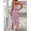 image:imageRoseSeek Womens Spaghetti Strap Tie Dye Cami Sun Dress Beach Midi Summer Dresses Resort Wear Vacation OutfitsDusty Purple