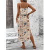 image:imageRoseSeek Womens Spaghetti Strap Tie Dye Cami Sun Dress Beach Midi Summer Dresses Resort Wear Vacation OutfitsFloral Multicolor