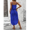 image:imageRoseSeek Womens Spaghetti Strap Tie Dye Cami Sun Dress Beach Midi Summer Dresses Resort Wear Vacation OutfitsRoyal Blue