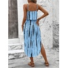 image:imageRoseSeek Womens Spaghetti Strap Tie Dye Cami Sun Dress Beach Midi Summer Dresses Resort Wear Vacation OutfitsSky Blue