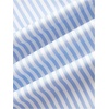 image:imageRoseSeek Womens Striped Shorts Print Drawstring Elastic Waist Shorts Casual Wide Leg Low Rise Summer Boxer ShortsBlue and White
