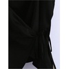 image:imageRoseSeek Womens Tie Side Wrap Camisole Tops Spaghetti Strap V Neck Elegant Blouses ShirtsBlack