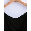 image:imageRoseSeek Womens Tie Side Wrap Camisole Tops Spaghetti Strap V Neck Elegant Blouses ShirtsBlack