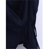 image:imageRoseSeek Womens Tie Side Wrap Camisole Tops Spaghetti Strap V Neck Elegant Blouses ShirtsDeep Blue