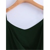 image:imageRoseSeek Womens Tie Side Wrap Camisole Tops Spaghetti Strap V Neck Elegant Blouses ShirtsOlive Green