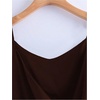 image:imageRoseSeek Womens Tie Side Wrap Camisole Tops Spaghetti Strap V Neck Elegant Blouses ShirtsRust Brown