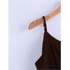 image:imageRoseSeek Womens Tie Side Wrap Camisole Tops Spaghetti Strap V Neck Elegant Blouses ShirtsRust Brown