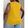image:imageRoseSeek Womens Vintage Graphic Car Print Summer Tank Top  Crewneck Sleeveless Tops StreetwearLight Yellow