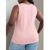 image:imageRoseSeek Womens Vintage Graphic Car Print Summer Tank Top  Crewneck Sleeveless Tops StreetwearPink