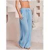 image:imageRoseSeek Womens Wide Leg Linen Pants Swimsuit Cover Ups Beach Pants Summer Vacation Outfits 2026Light Blue