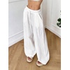 image:imageRoseSeek Womens Wide Leg Linen Pants Swimsuit Cover Ups Beach Pants Summer Vacation Outfits 2026White