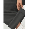 image:imageRoseSeek Womens Wide Leg Sweatpants Drawstring Waist Baggy Cargo Pants Casual Trousers with PocketsDark Grey