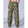image:imageRoseSeek Womens Y2K Camo Maple Leaf Print Sweatpants Baggy Hip Pop Elastic Waist Long Pants StreetwearMix Green