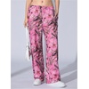 image:imageRoseSeek Womens Y2K Camo Maple Leaf Print Sweatpants Baggy Hip Pop Elastic Waist Long Pants StreetwearPink