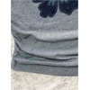 image:imageRoseSeek Womens Y2K Hibiscus Floral Graphic Tees Short Sleeve Ruched Off The Shoulder Tops Cute T ShirtsLight Grey