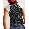 image:imageRoseSeek Womens Y2K Leopard Print Slimming Tank Tops Color Block Sleeveless Going Out Top Concert OutfitsBlue