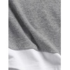 image:imageRoseSeek Womens Y2k Letter Graphic Tees Off The Shoulder Short Sleeve Summer T ShirtsGrey White