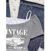 image:imageRoseSeek Womens Y2k Letter Graphic Tees Off The Shoulder Short Sleeve Summer T ShirtsGrey White