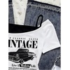 image:imageRoseSeek Womens Y2k Letter Graphic Tees Off The Shoulder Short Sleeve Summer T ShirtsMulticolor White