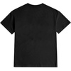 image:imageWomens Graphic Letter Tee Crew Neck Drop Shoulder Trendy Summer T Shirt Short Sleeve Vintage TopBlack and White