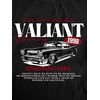 image:imageWomens Graphic Letter Tee Crew Neck Drop Shoulder Trendy Summer T Shirt Short Sleeve Vintage TopCar Black