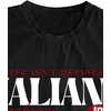 image:imageWomens Graphic Letter Tee Crew Neck Drop Shoulder Trendy Summer T Shirt Short Sleeve Vintage TopCar Black
