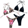 Floral Cheetah and Black