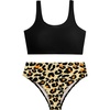 Black and Cheetah