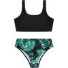 Black and Green