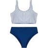 Deep Blue White