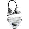 Striped Black and White